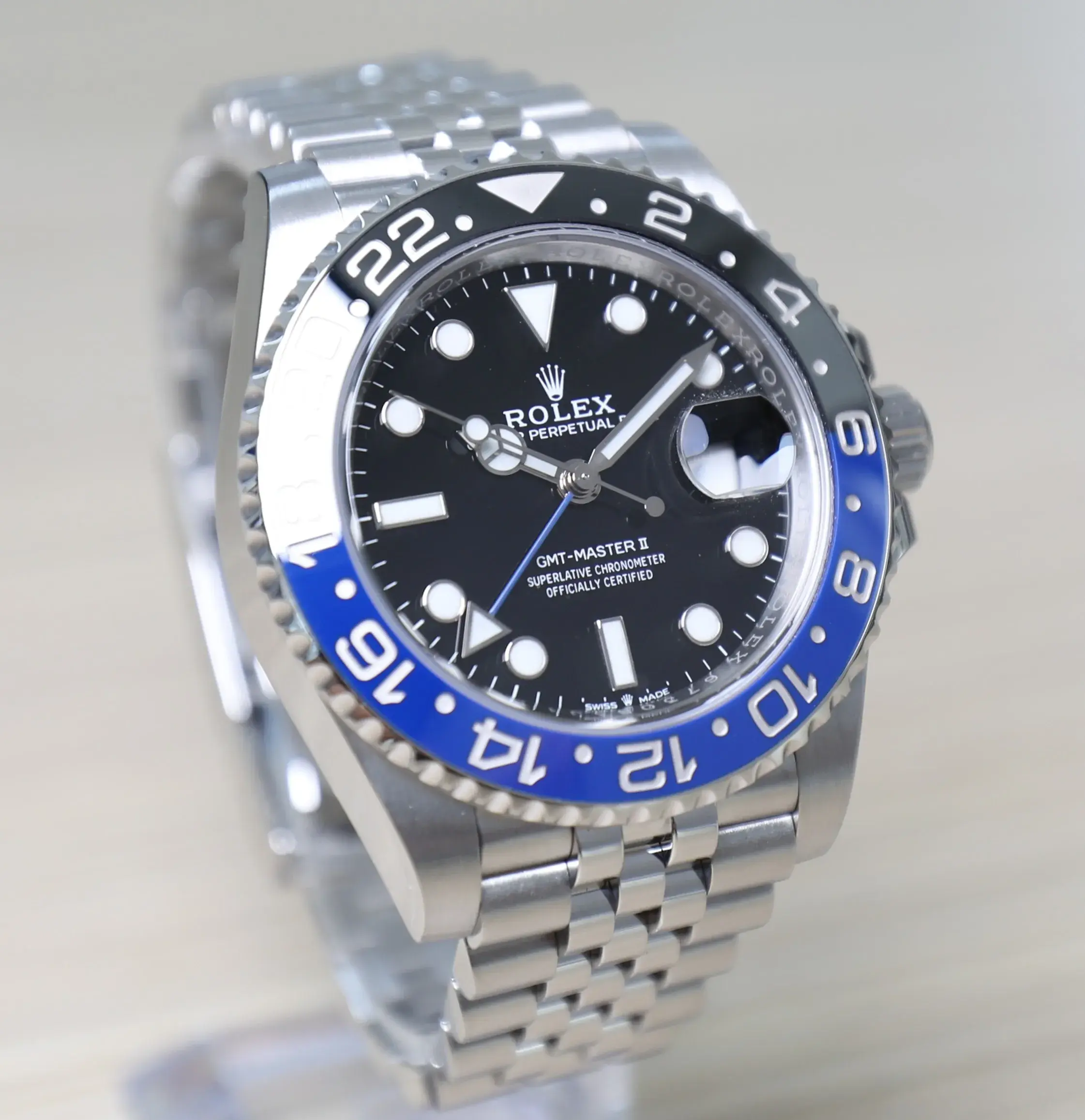 Rolex GMT-Master II Batgirl - 40mm - Jubilee Bracelet Very good conditions