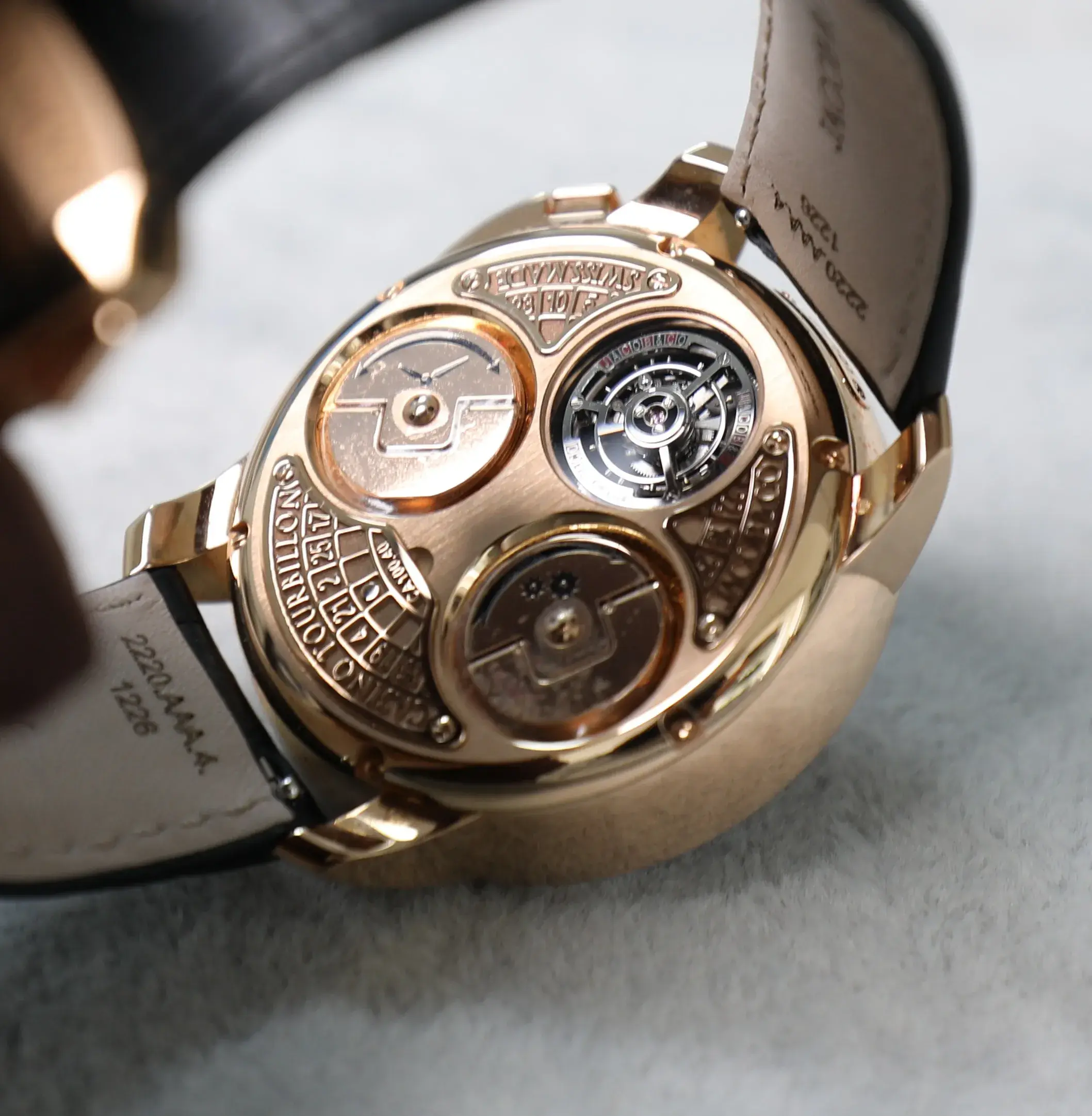 Jacob & Co. Casino Tourbillion - Black Limited - 44mm - 18K Rose Gold