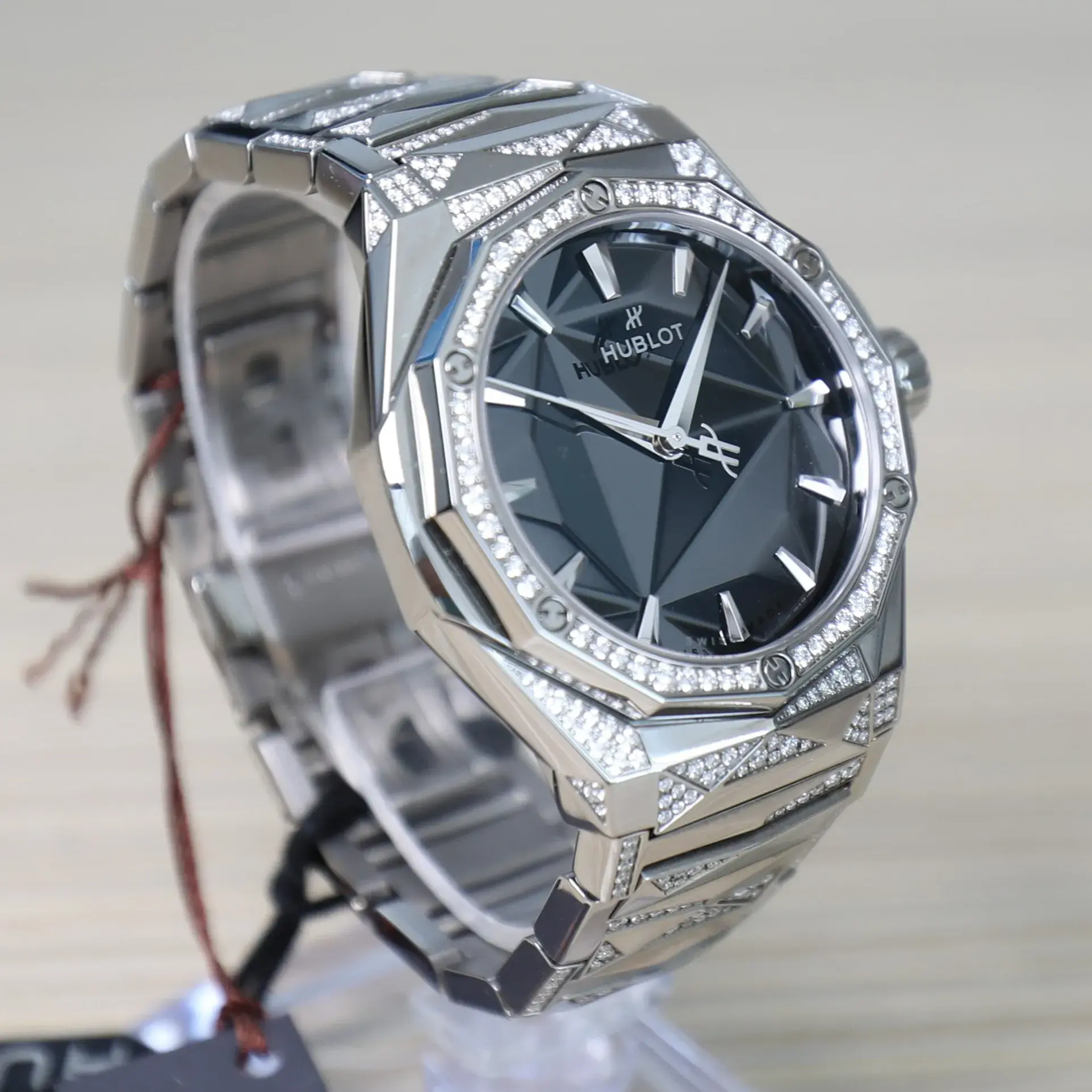 Hublot Classic Fusion - Orlinski Alternative Pavé - 40mm - Titanium and Diamonds