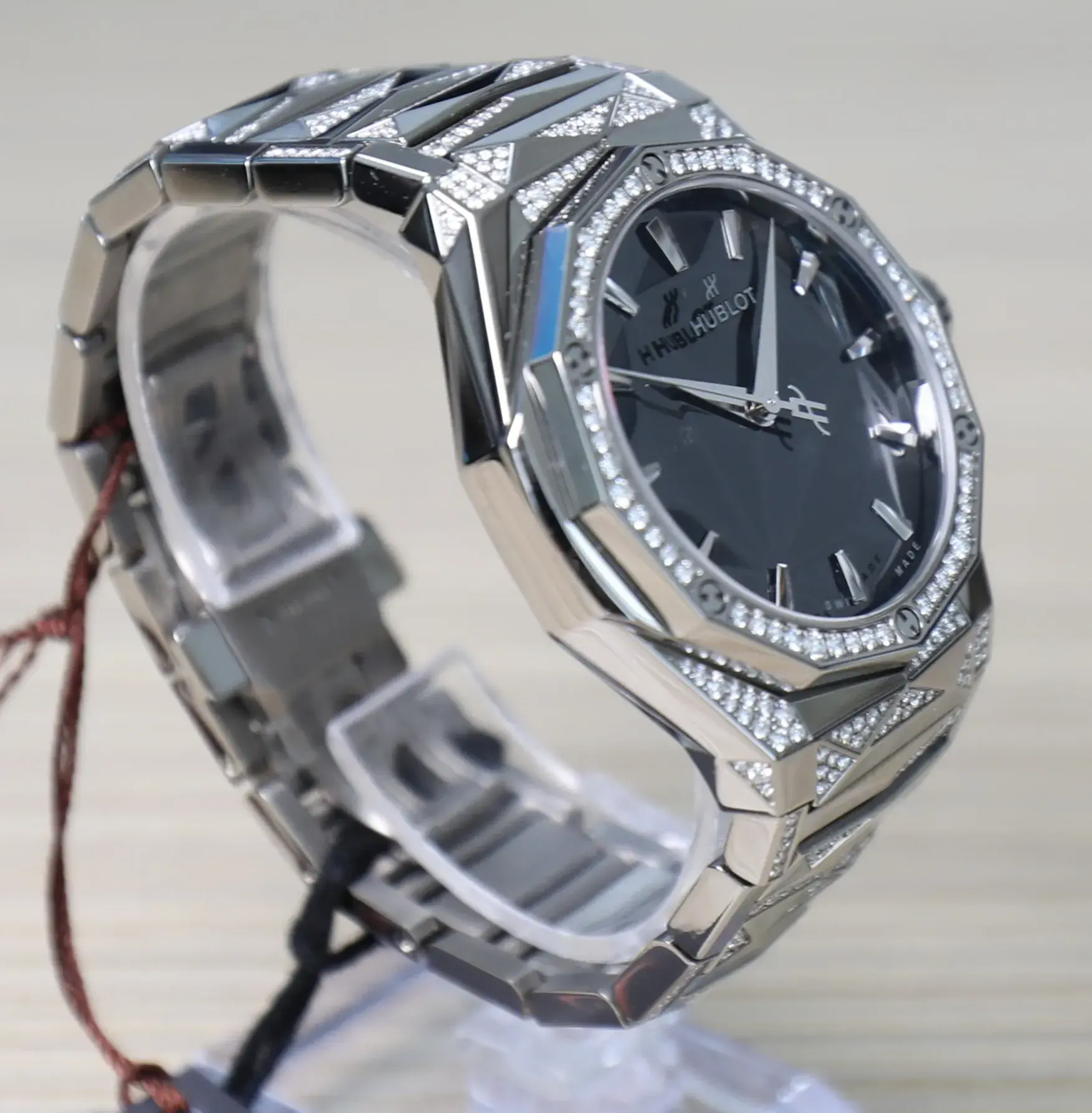 Hublot Classic Fusion - Orlinski Alternative Pavé - 40mm - Titanium and Diamonds