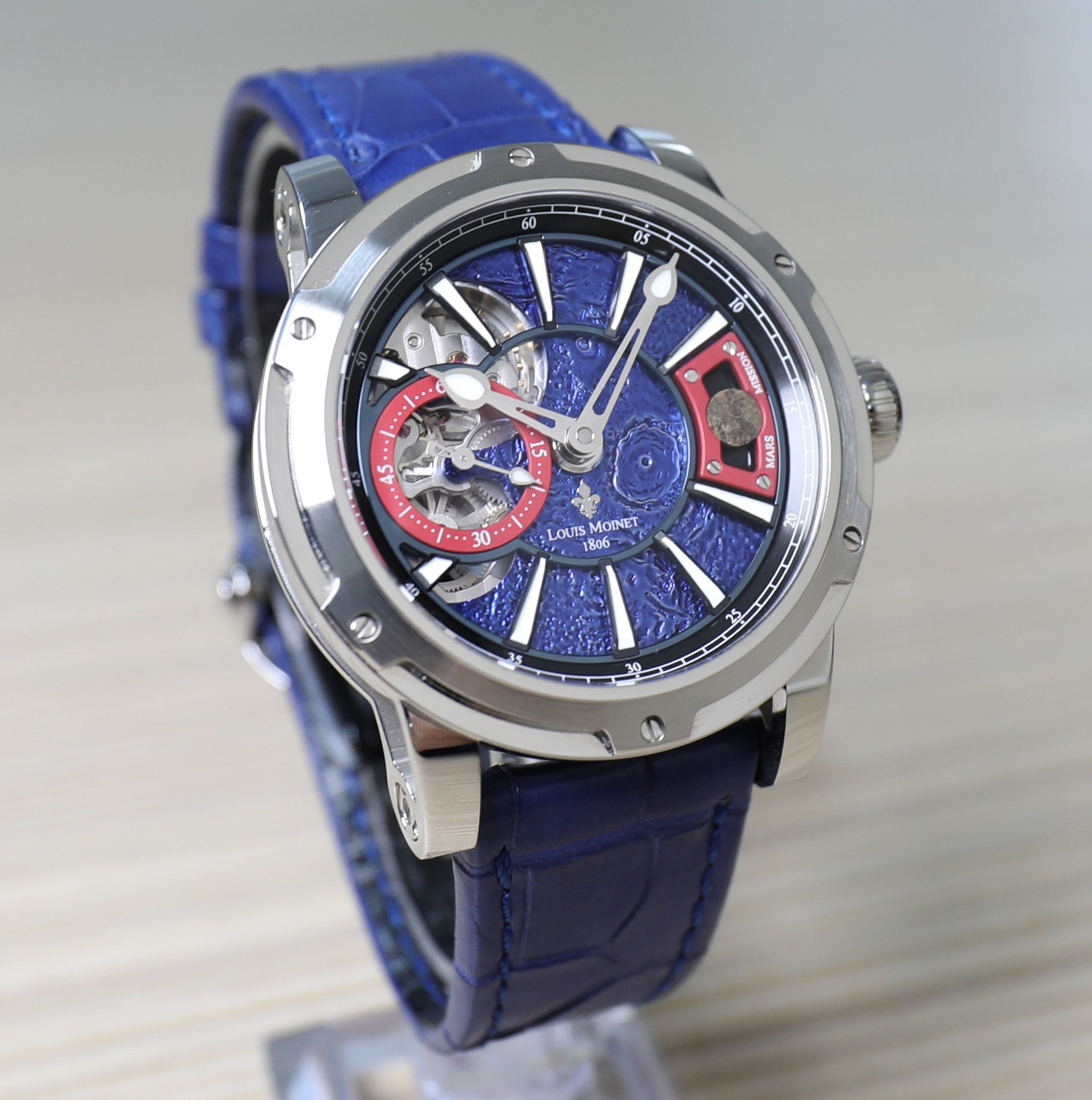 Louis Moinet Super Mars Meteorite - 43.2mm - 100pcs Limited Edition