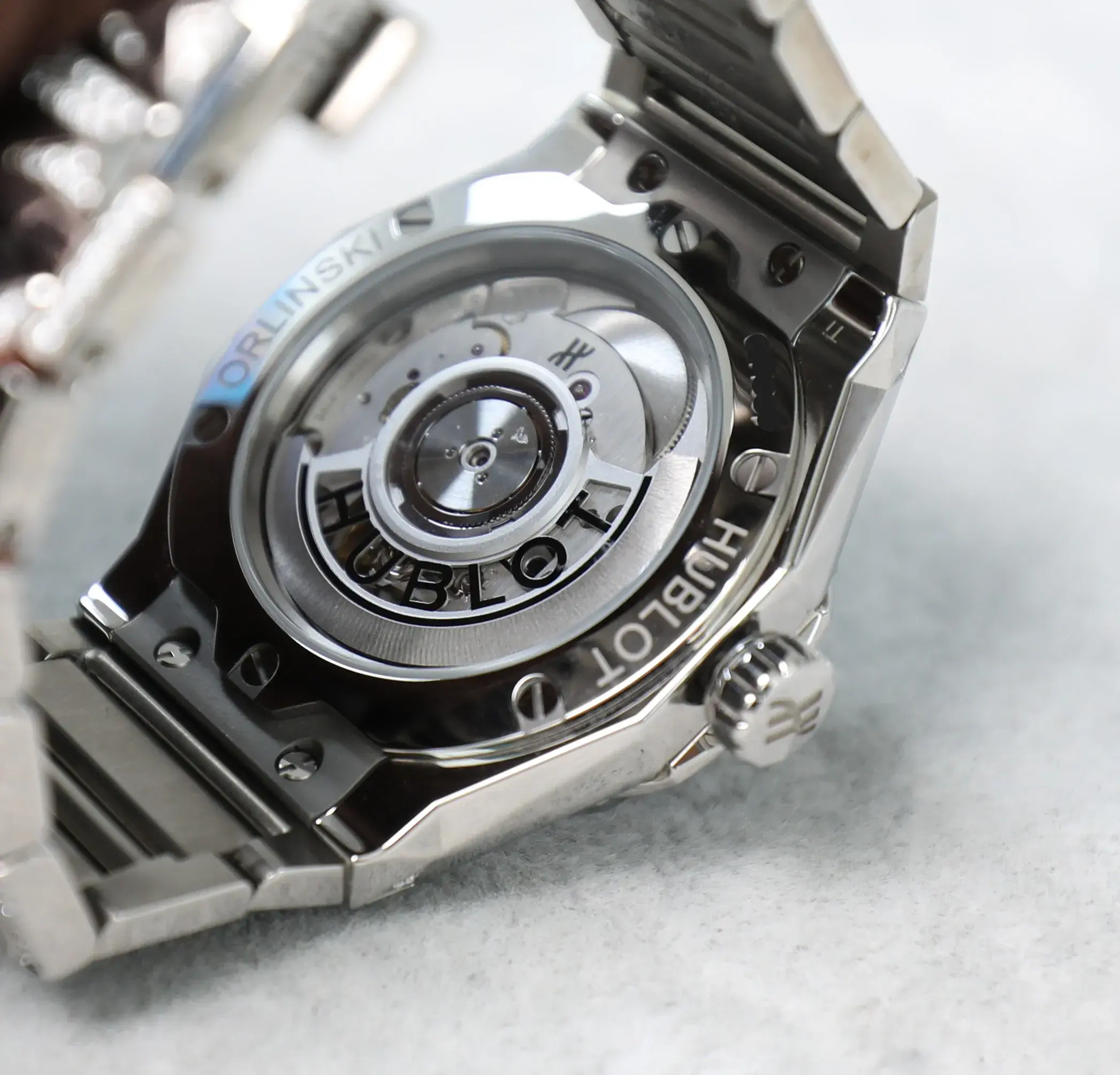 Hublot Classic Fusion - Orlinski Alternative Pavé - 40mm - Titanium and Diamonds