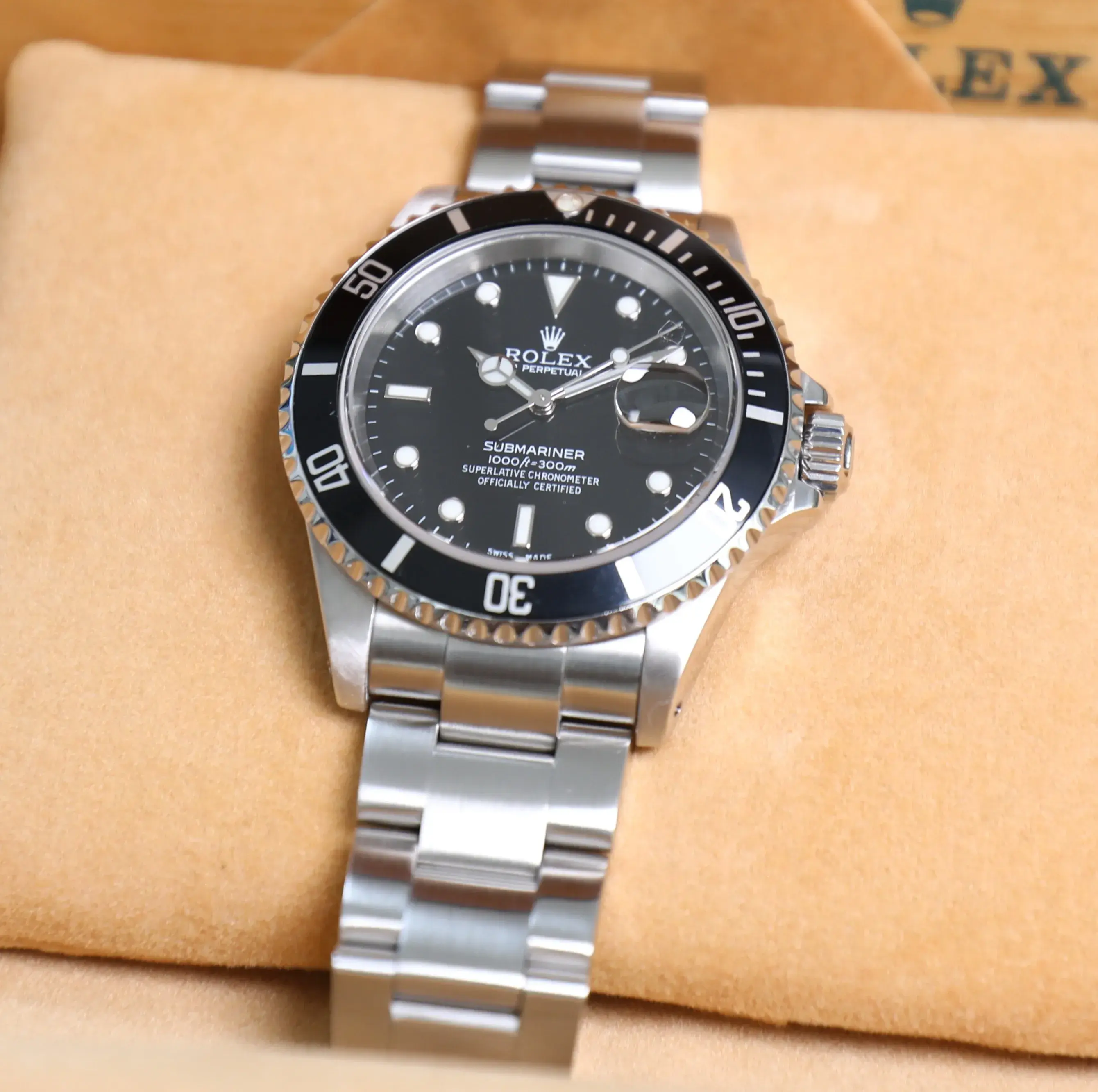 Rolex Submariner Date - 16610 - 40mm - Aluminum Bezel - P Serial