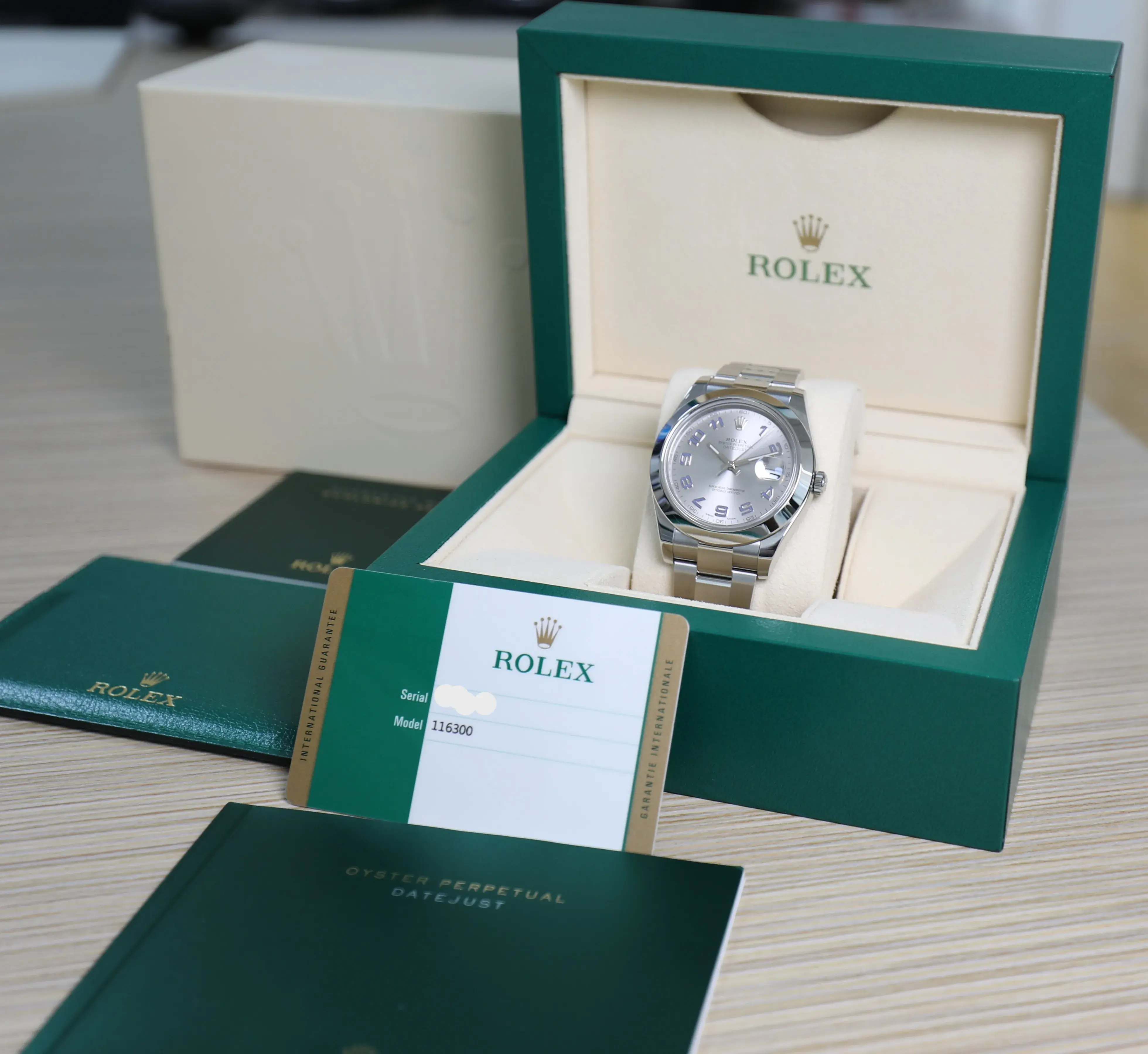 Rolex Datejust II - 41mm - Silver Dial and Purple Numbers