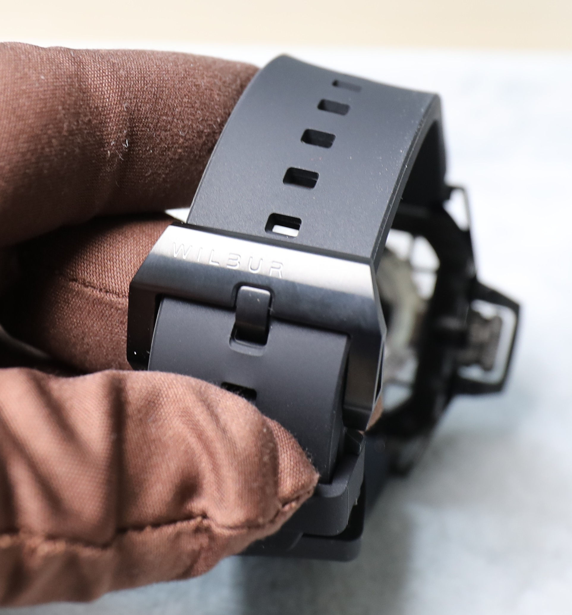 WILBUR Launch Edition JWB - Limited Edition 250pcs - 44mm - DLC Steel - Red Acce