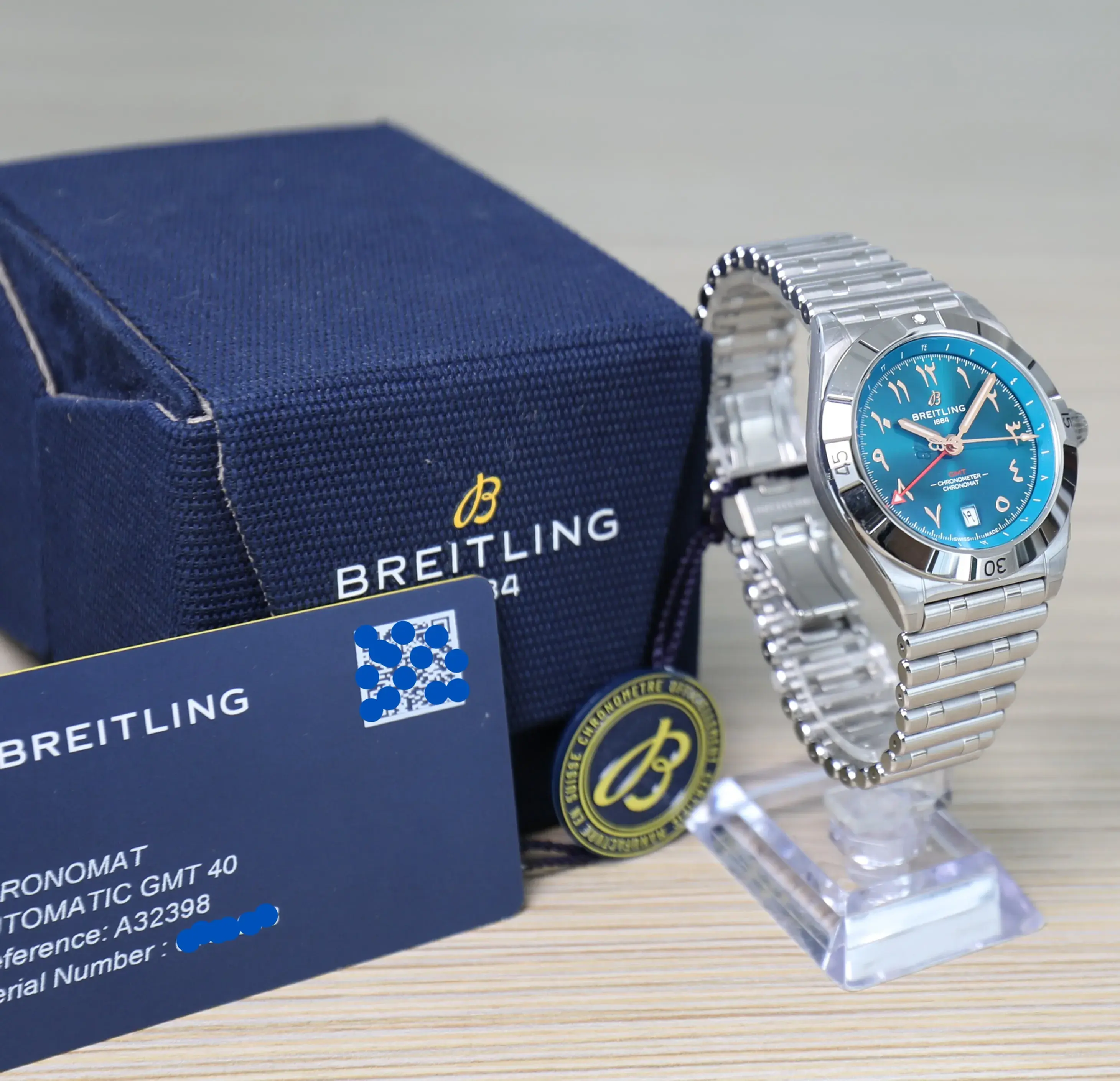 Breitling Chronomat GMT - 40mm - Limited Edition 200 - Arabic Numerals