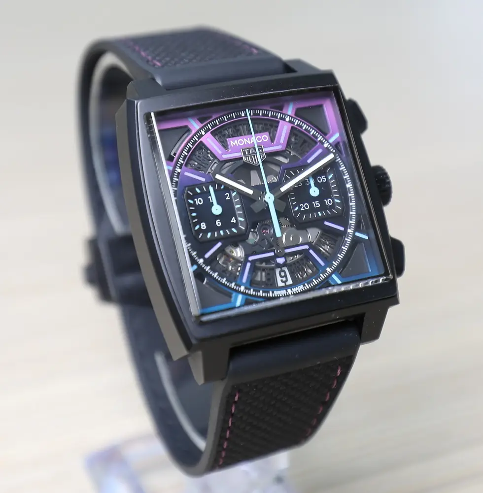 Thumbnail: TAG Heuer Monaco - Limited Edition 600pcs Formula 1 Heineken Las Vegas Grand Pri