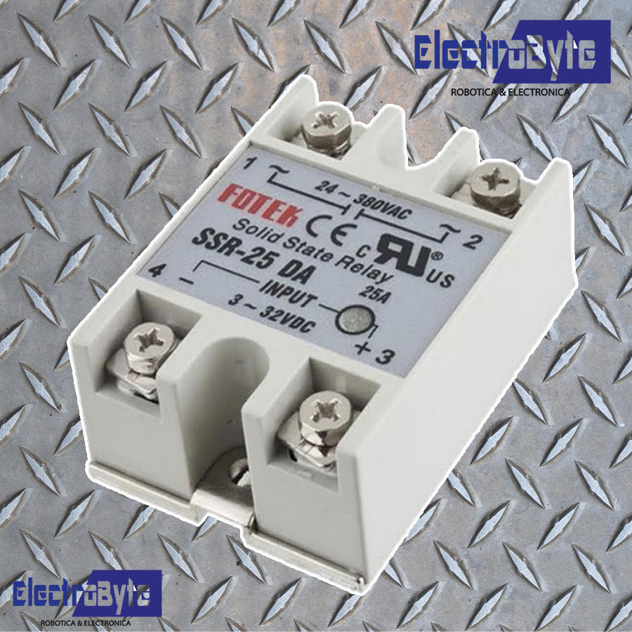 Miniatura: RELEVADOR ESTADO SOLIDO 40A SSR-40DA