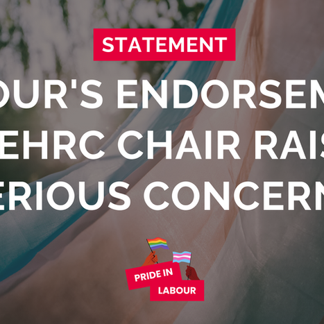 Labour's Endorsement of EHRC Chair Raises Serious Concerns