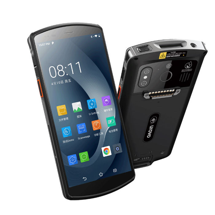 Miniaturbild: Urovo DT50S front and back