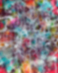 Dancing Days- resin painting