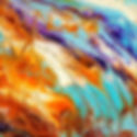 Rocky Mtn High I-abstract painting