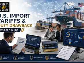 US Tariffs and Duty Drawback