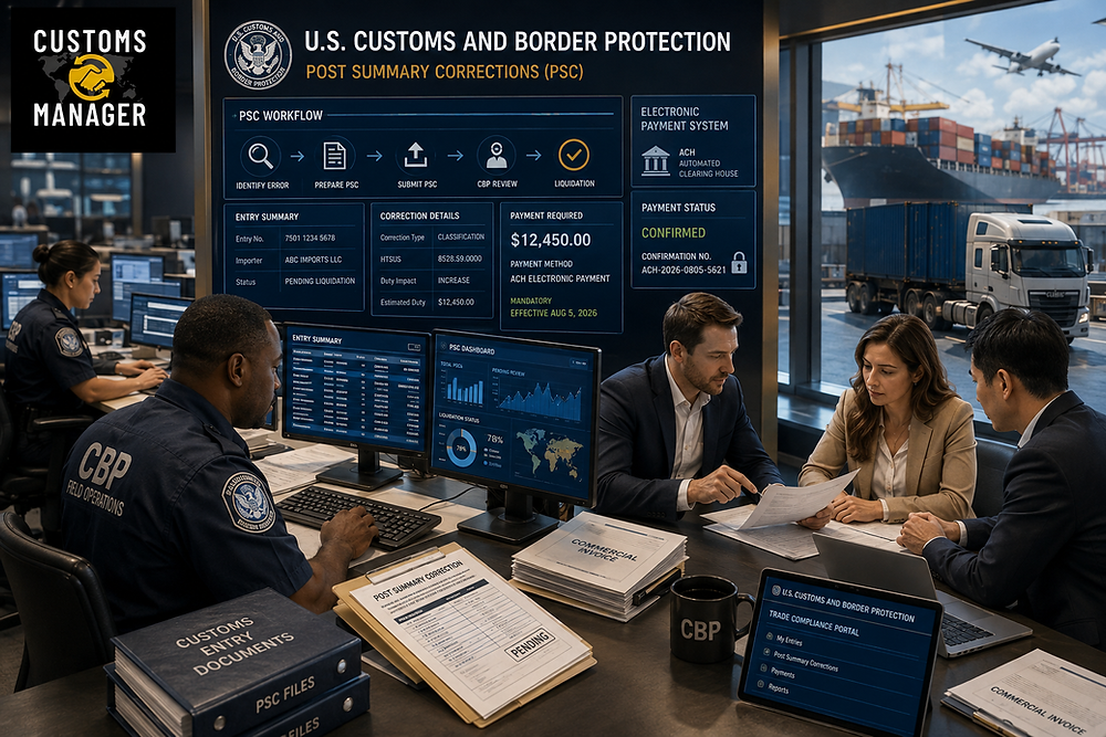 CBP Updates PSC Rules