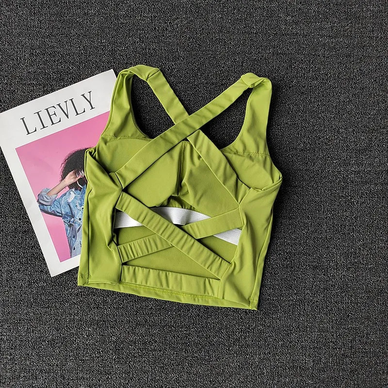 Women Sports Bra Top Push Up Fitness Yoga Bra Underwear Sport Tops for Women