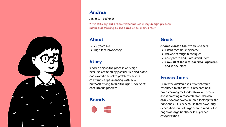 user persona