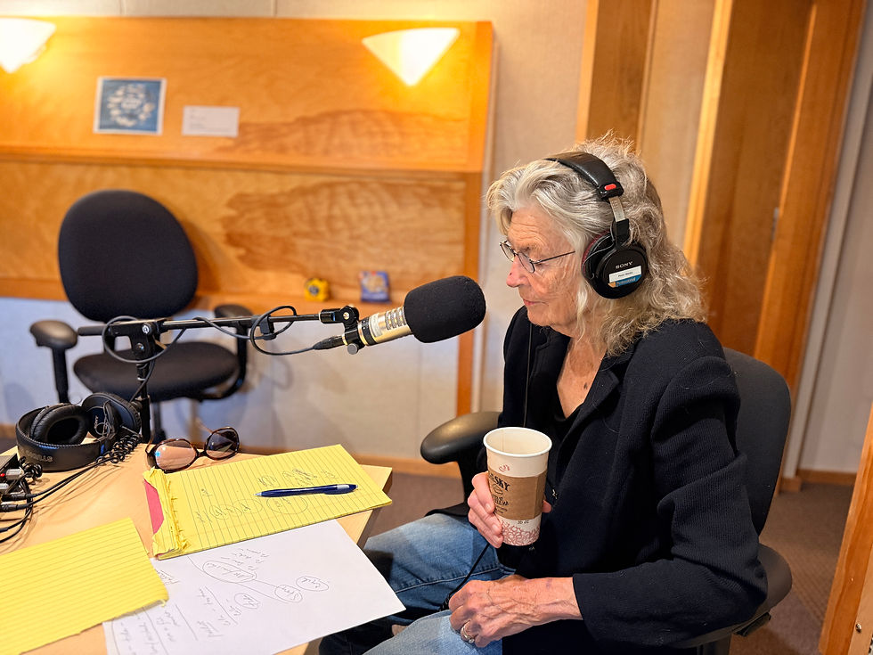 On the Air with Mindy Todd — Talking “Unfinished Woman” on The Point