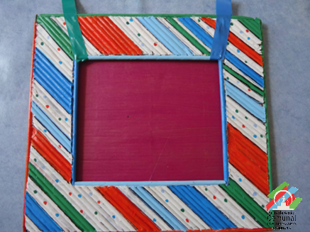 Portarretratos de cartón