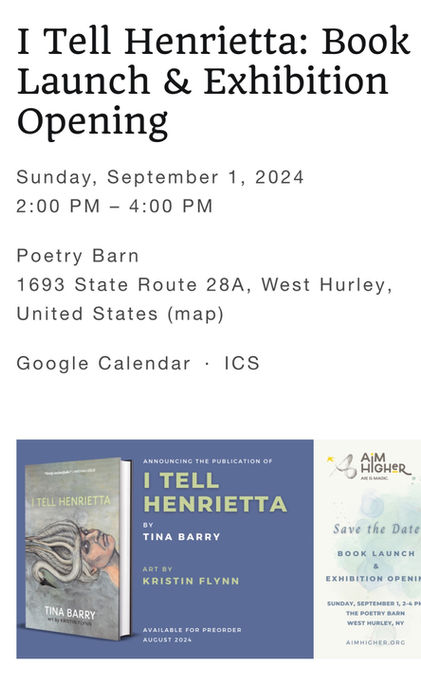 I Tell Henrietta Book & Exhibiti on Launch — The Poetry Barn.jpeg