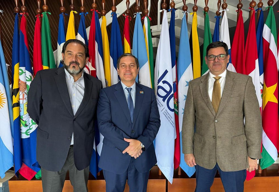 OLACDE y AEEREE: Una reunión que conecta visión regional con acción concreta.