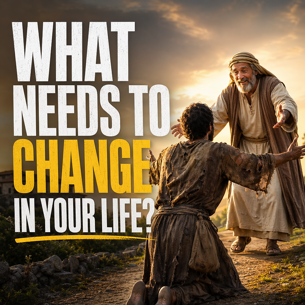 What needs to change in your life?