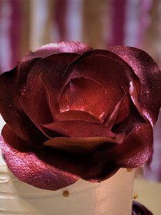 Wedding Wafer Paper Rose