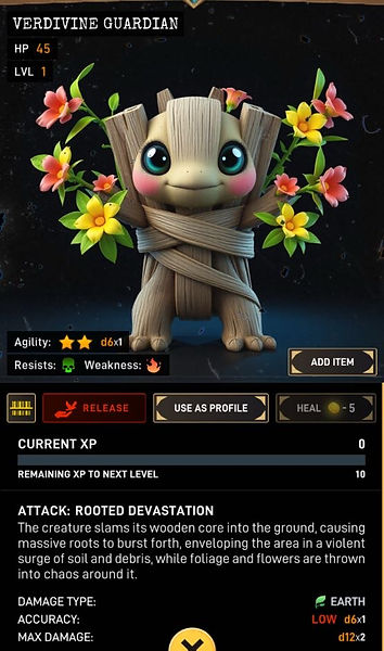 Verdivine Guardian warcodes barcodearchive