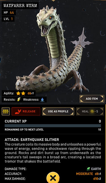 Wayfarer Wyrm warcodes barcodearchive