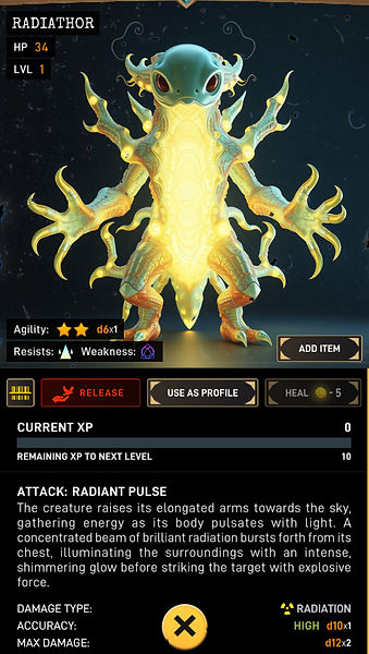 Radiathor warcodes barcodearchive
