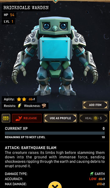Brickscale Warden warcodes barcodearchive