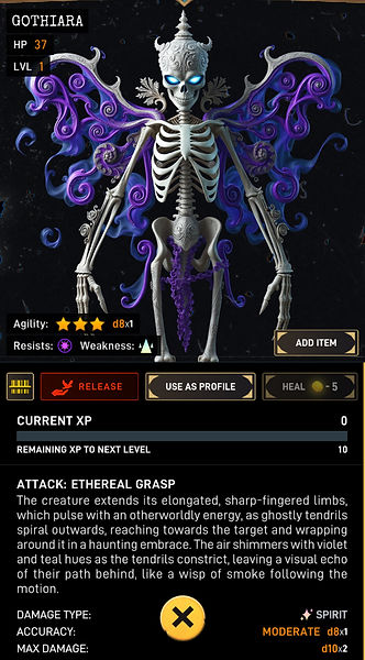 Gothiara warcodes barcodearchive