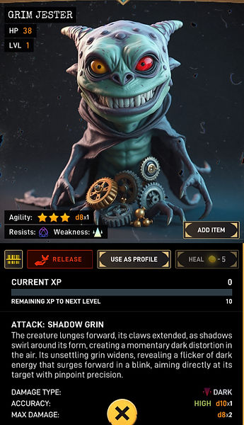 Grim Jester warcodes barcodearchive