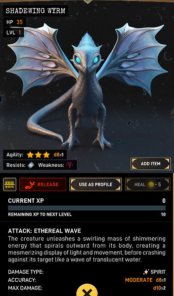 Shadewing barcodearchive warcodes