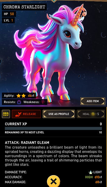 Chroma Starlight warcodes barcodearchive