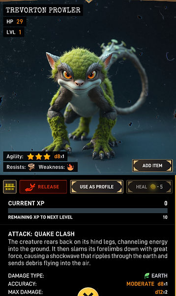 Trevorton Prowler warcodes barcodearchive