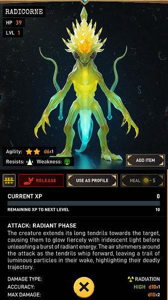 Radicorne warcodes barcodearchive
