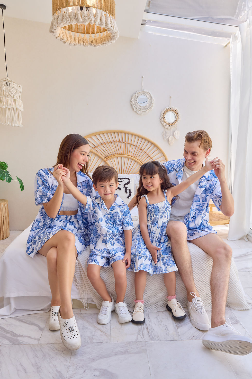 Thumbnail: Little Akira Blue Hawaii Set