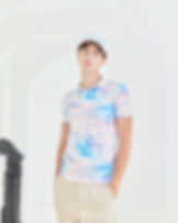 Whale Print Polo Shirt