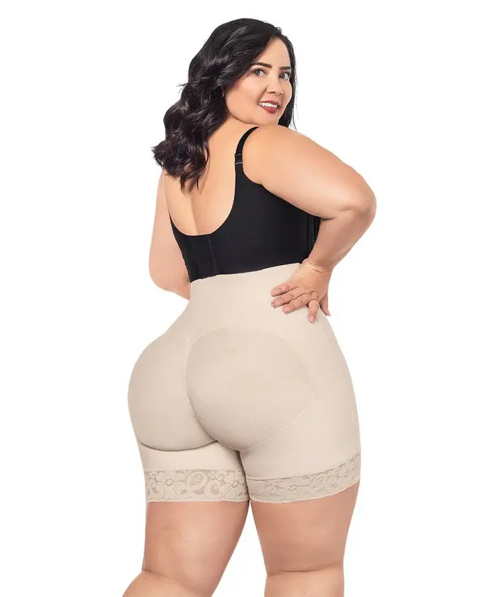 Miniatura: Faja short beige ( Ref. O-070 )