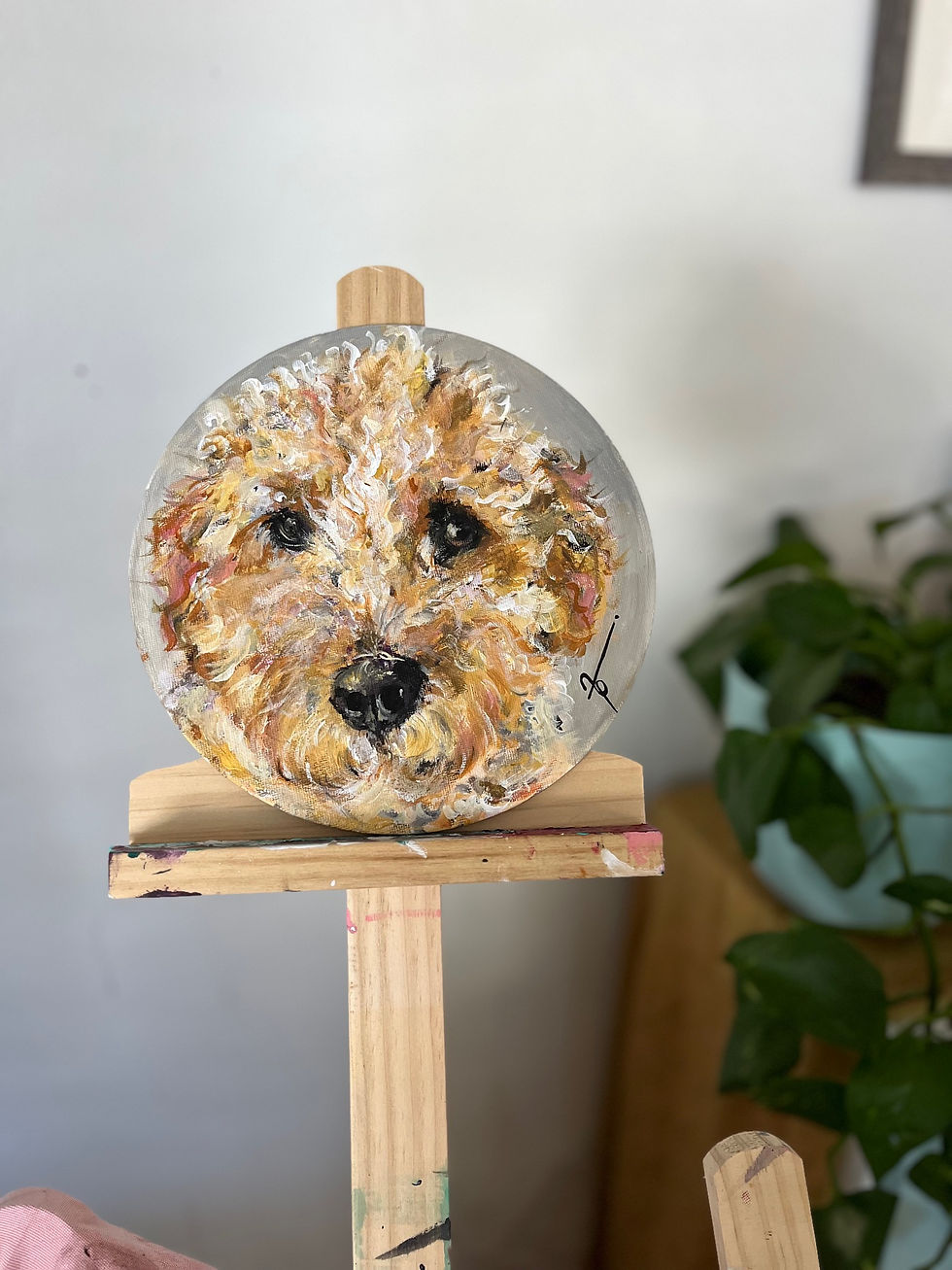 Thumbnail: 8-inch circle portrait