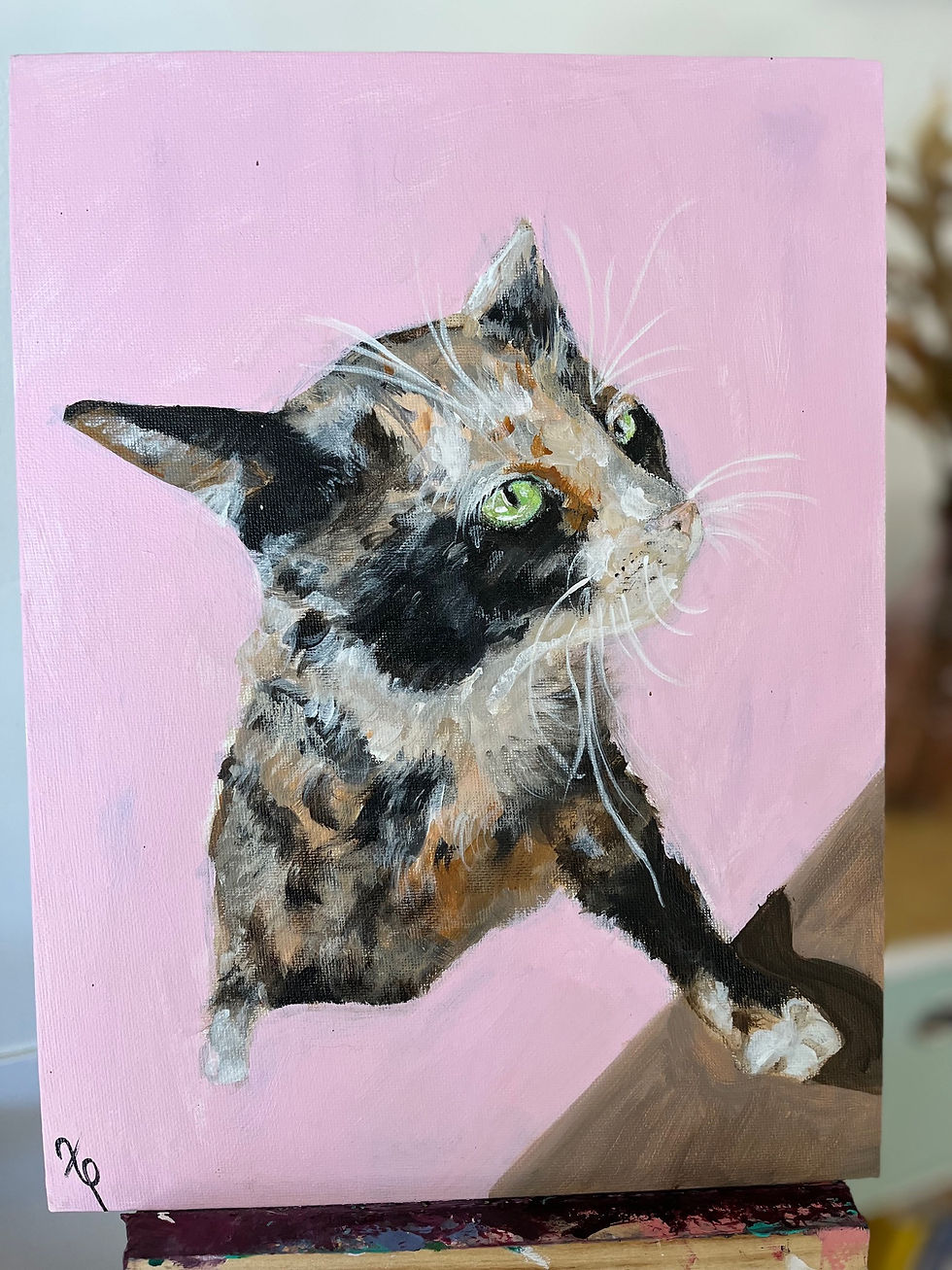 Thumbnail: 9 x 12-inch pet portrait