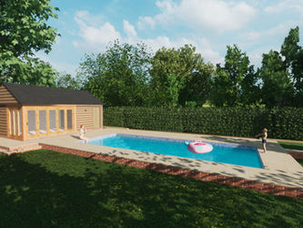 Tropical Swimming Pools (Design 11)