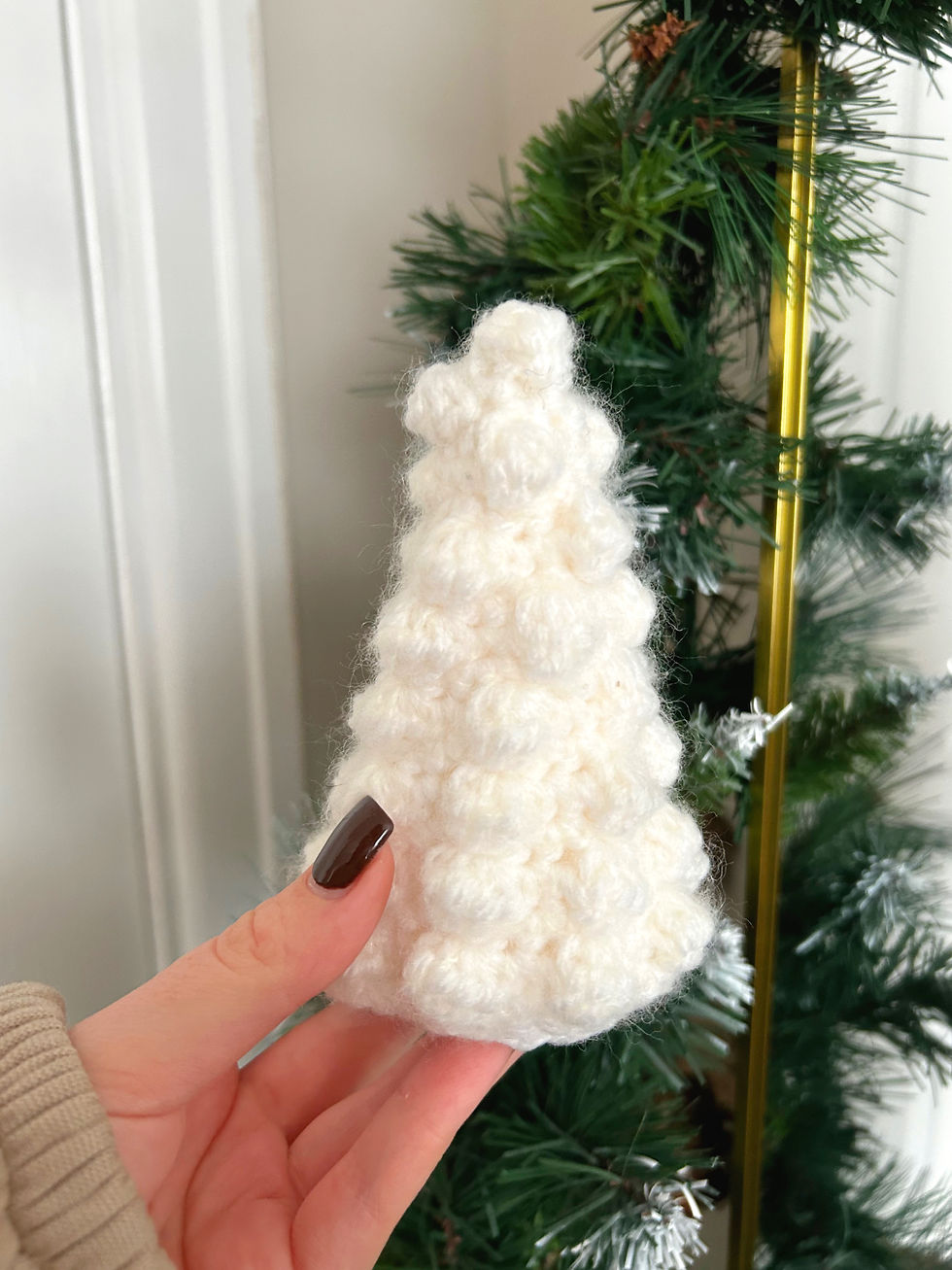 White Bobble Christmas Tree