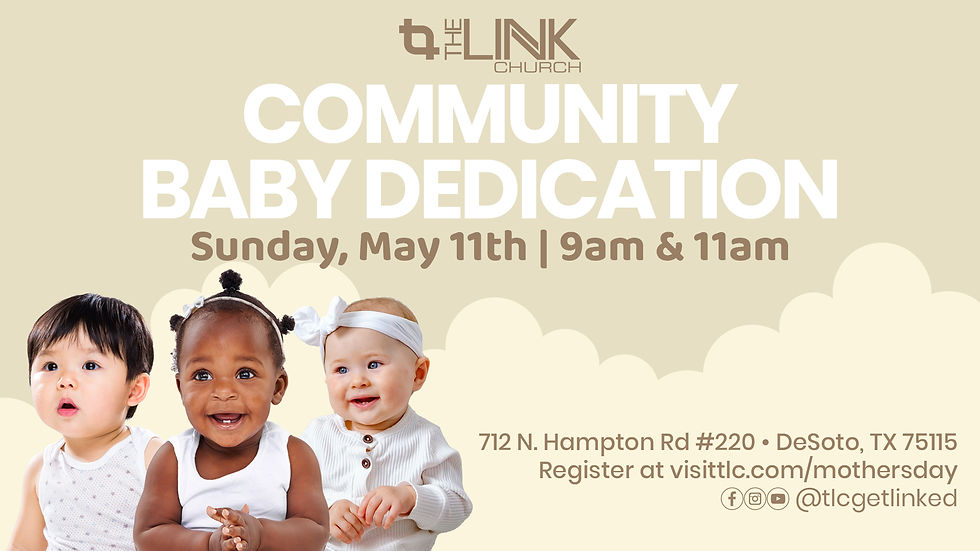 Community Baby Dedication