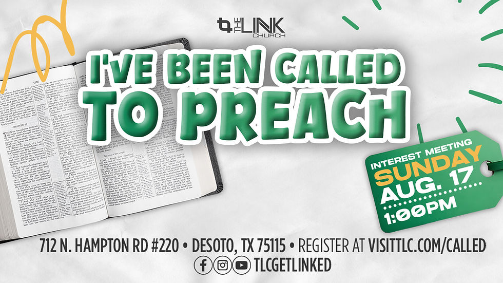 I've Been Called to Preach