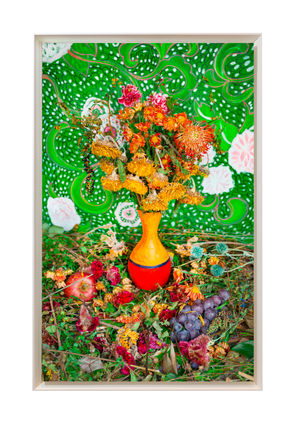 송지윤 Used Flowers & Fruits#7 40x25 (cm) mixed media on canvas 2017.jpg