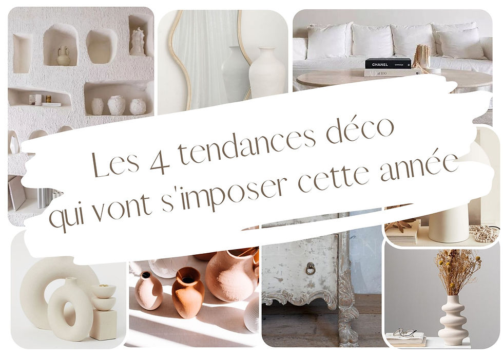 Les 4 tendances déco qui vont s'imposer cette année