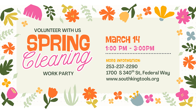 Spring Cleaning Work Party