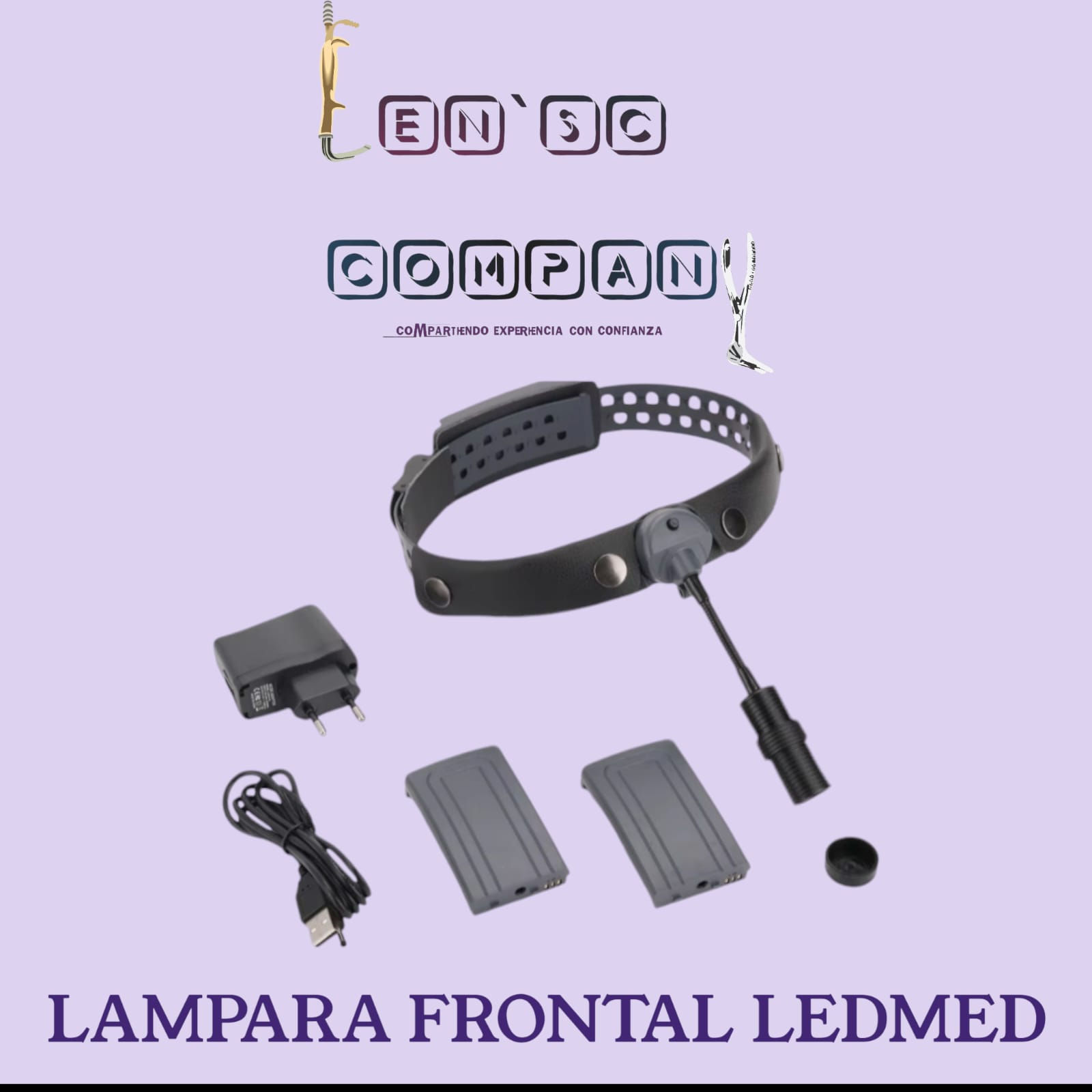 LAMPARA FRONTAL LEDMED