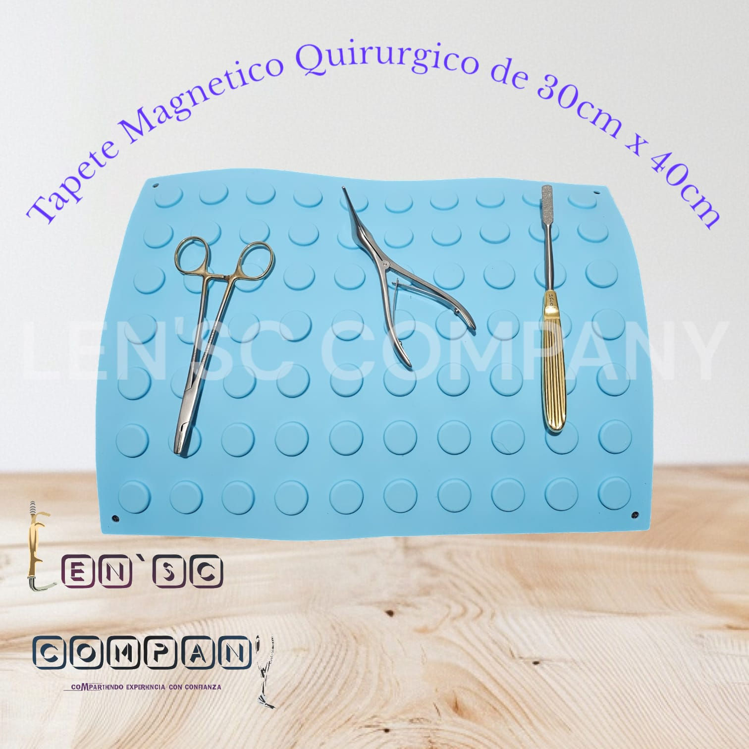 TAPETE MAGNETICO QUIRURGICO DE 30CM*40CM